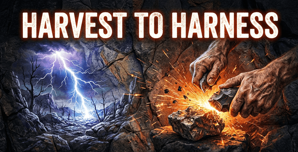 1 million years ago we harvested wildfire. By 400,000 years ago, Neanderthals mastered the spark.