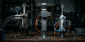 Actuator types hydraulic electric pneumatic