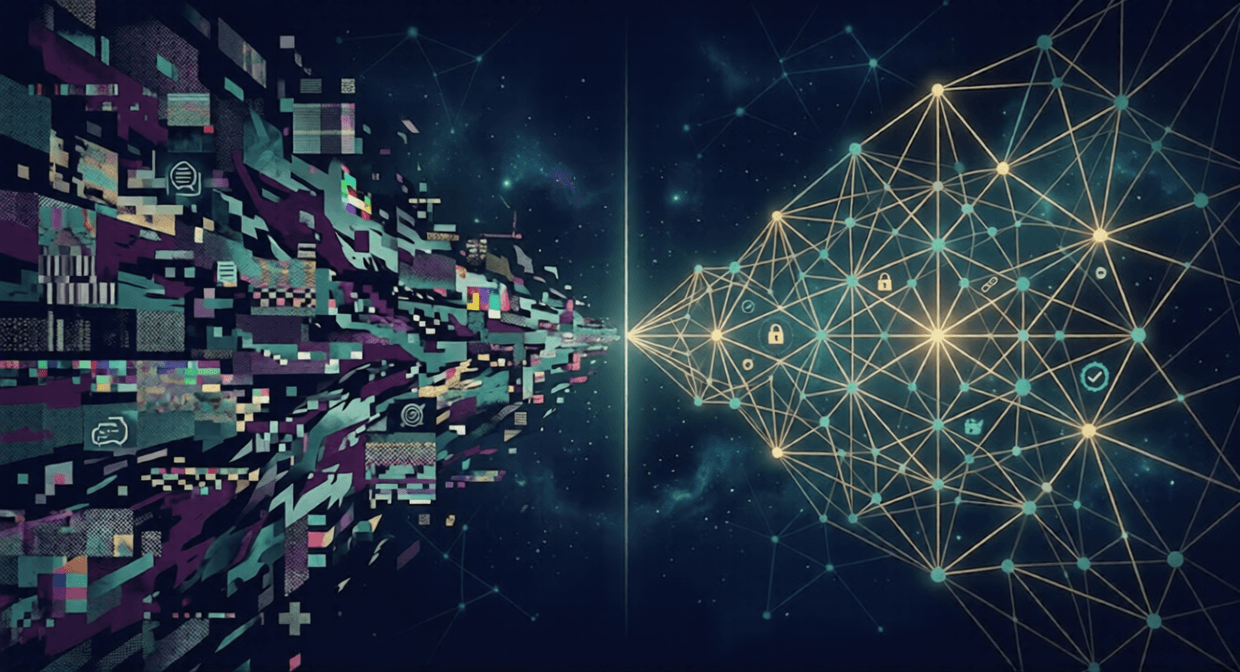 AI content flood why the webs signal is dying