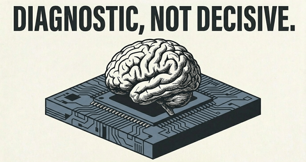 Al must serve as a transparent diagnostic tool, never replacing moral human judgment.