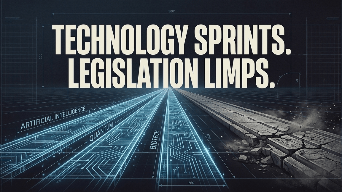 As emerging technologies rapidly outpace Congress; the quiet hands of private standards will draft our public future.