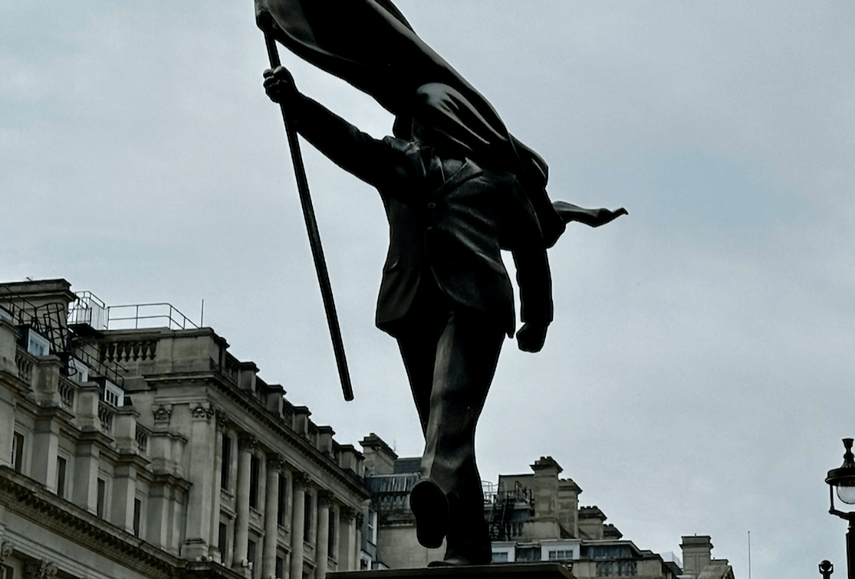 Banksy installs new sculpture in central London