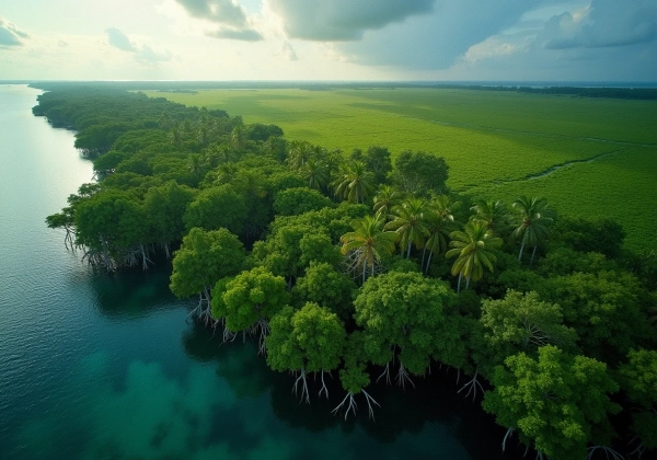Blue carbon Seagrass and mangroves as climate sinks