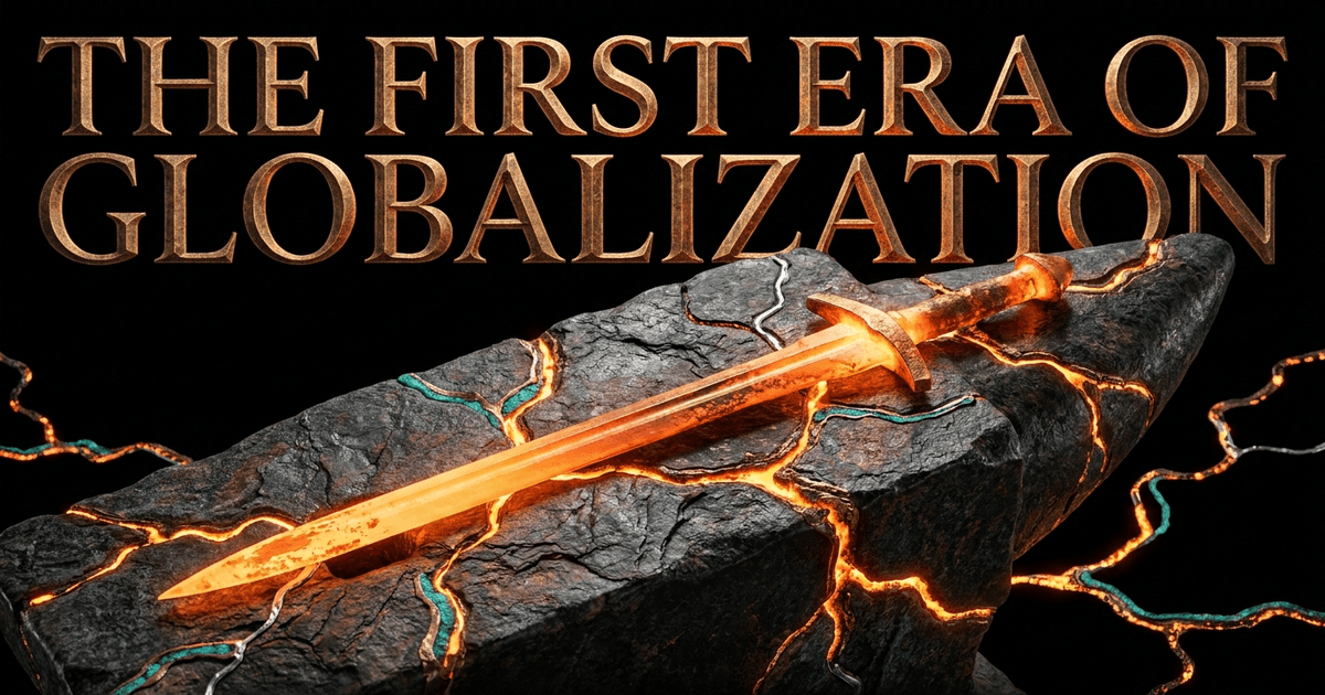 Bronze was the high technology of its age, forging the world's first irreversible, globe-spanning supply chain.