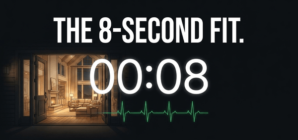Buyers decide in 8 seconds. Intuitive flow lowers stress, creating instant emotional attachment.