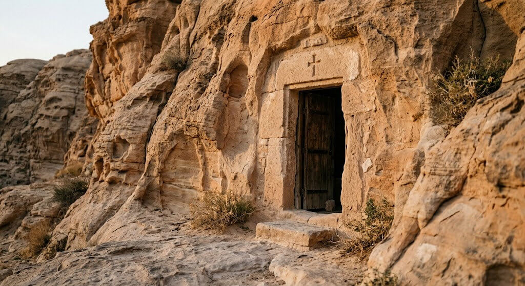 Caves cells and the science of monastic life