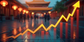 China economy hits 5 growth in Q1 as export risks loom