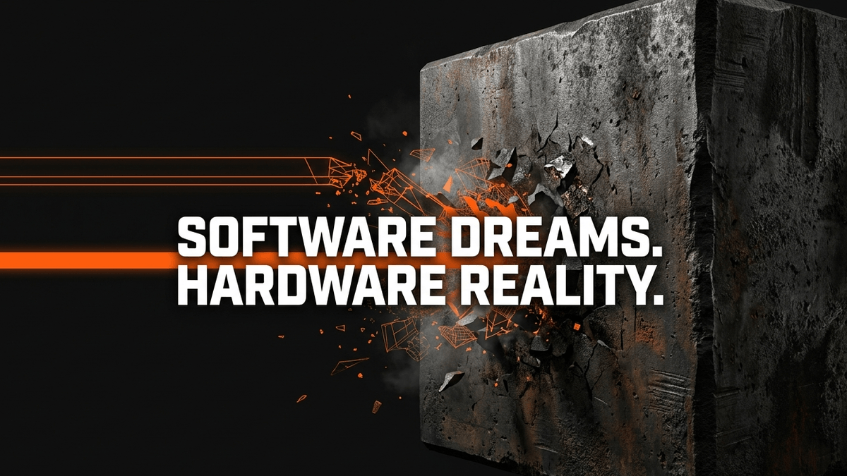 Code executes in nanoseconds; mass accelerates in milliseconds. The gap between these two realities is where systems fail.
