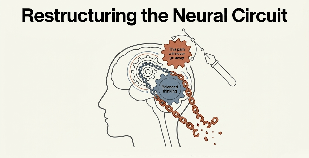 Cognitive Behavioral Therapy (CBT) replaces maladaptive thought patterns to calm the nervous system; VA clinical surveys indicate higher attempt frequency correlates with better patient completion rates
