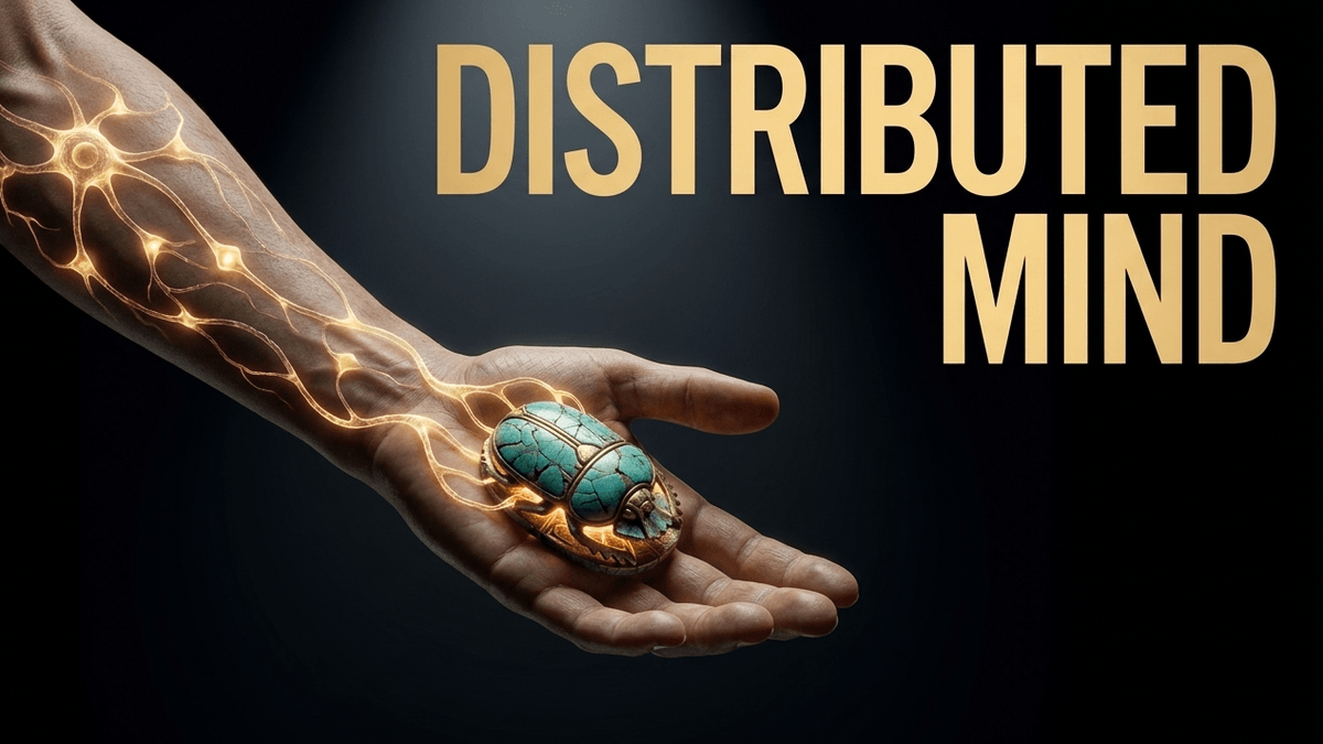 Cognitive science reveals our minds are distributed. A talisman isn't just a symbol; it physically manifests intention in the user's hand.