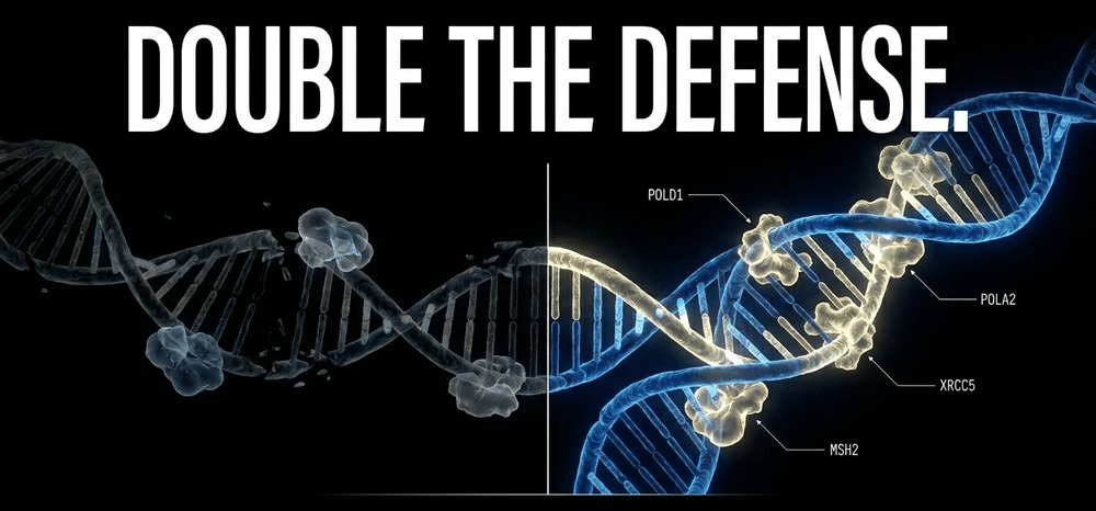 Compared to its mortal relative T. rubra, T. dohrnii has roughly double the genes associated with DNA repair.