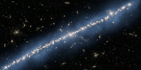 Cosmic web filaments voids and dark matter