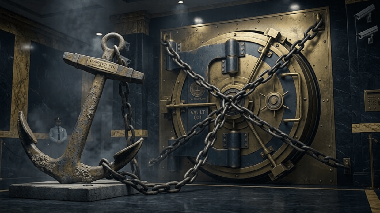 Currency pegs mechanics pressure and failure