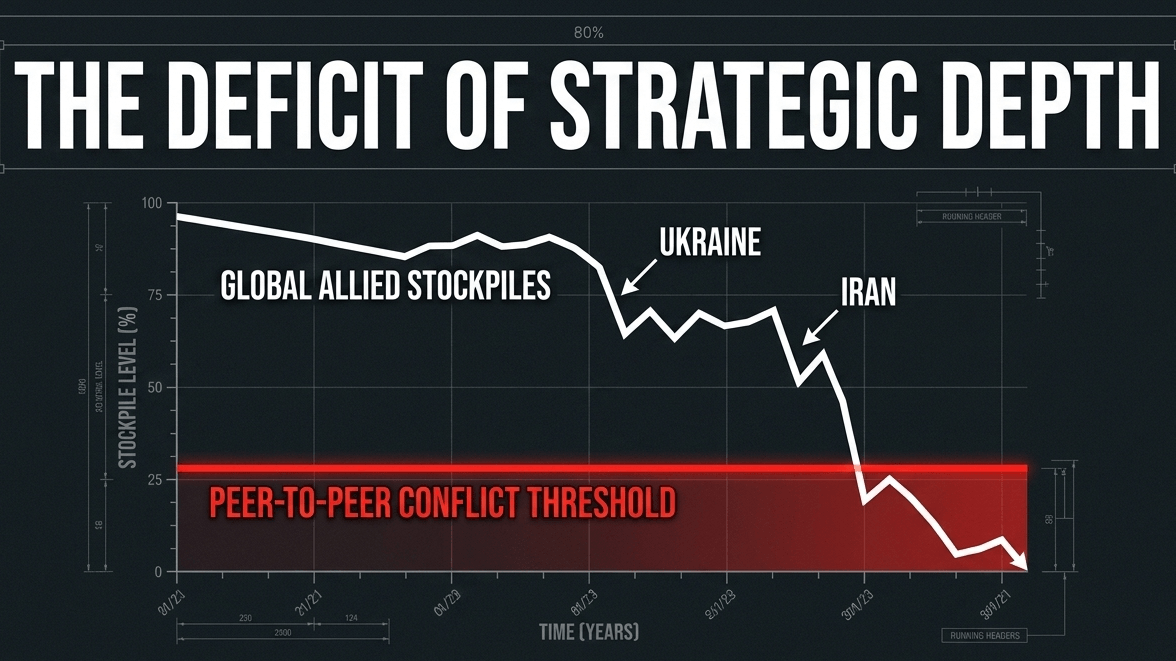 Decades of offshoring and just-in-time logic have created a critical window of vulnerability for the NATO alliance.