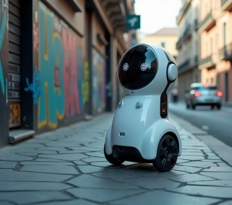 Delivery robots vs. humans The struggle for urban sidewalks