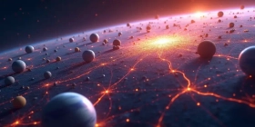 Detecting alien life by analyzing multi-planetary patterns