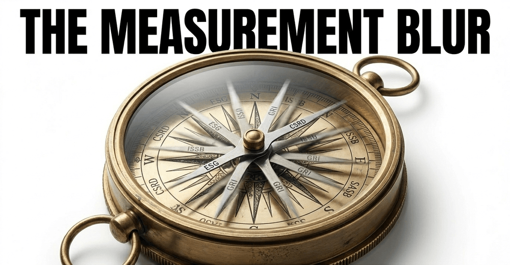 Divergent ESG metrics, despite CSRD and ISSB standardisation attempts.