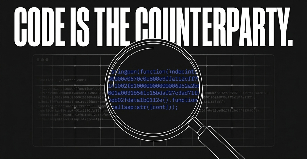 Due diligence shifts from institutional trust to auditing commit hashes, bug bounties, and oracle dependencies.