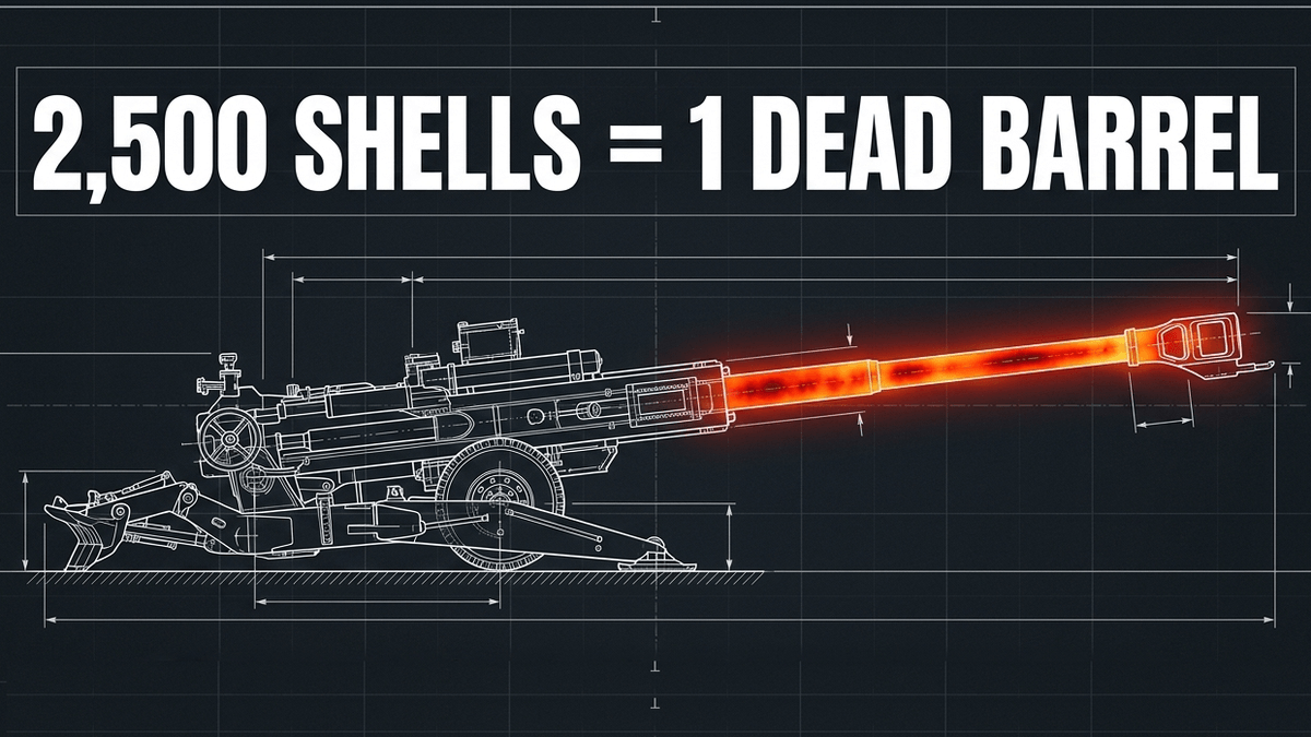 Firing thousands of rounds daily makes the maintenance cycle a critical bottleneck. Hardware decays alongside stockpiles.