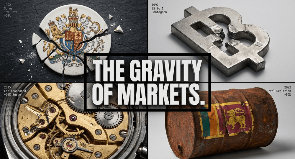 From Black Wednesday to the Asian financial crisis, history proves no level of wealth guarantees a peg's survival.