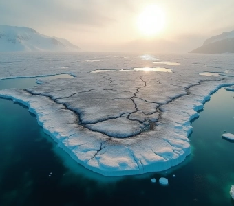 Greenlands ice dome vanished 7000 years ago