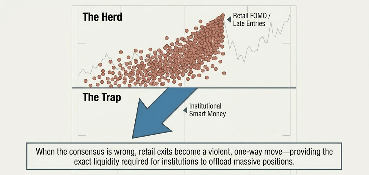 Herd behavior and the liquidity trap
