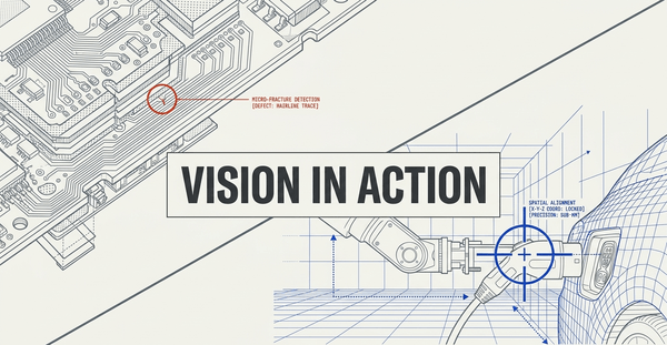 High-speed AI vision restructures workflows in logistics, healthcare, agriculture, and EV charging.