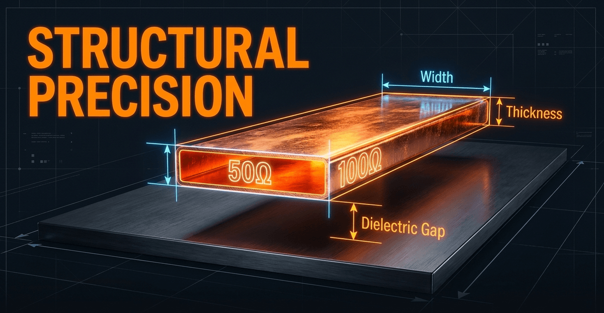 High-speed data lanes act as transmission lines, not just wires. A microscopic change in impedance creates a cascade of destructive data errors.