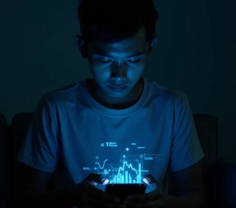 How smartphones became the new front line of mental health