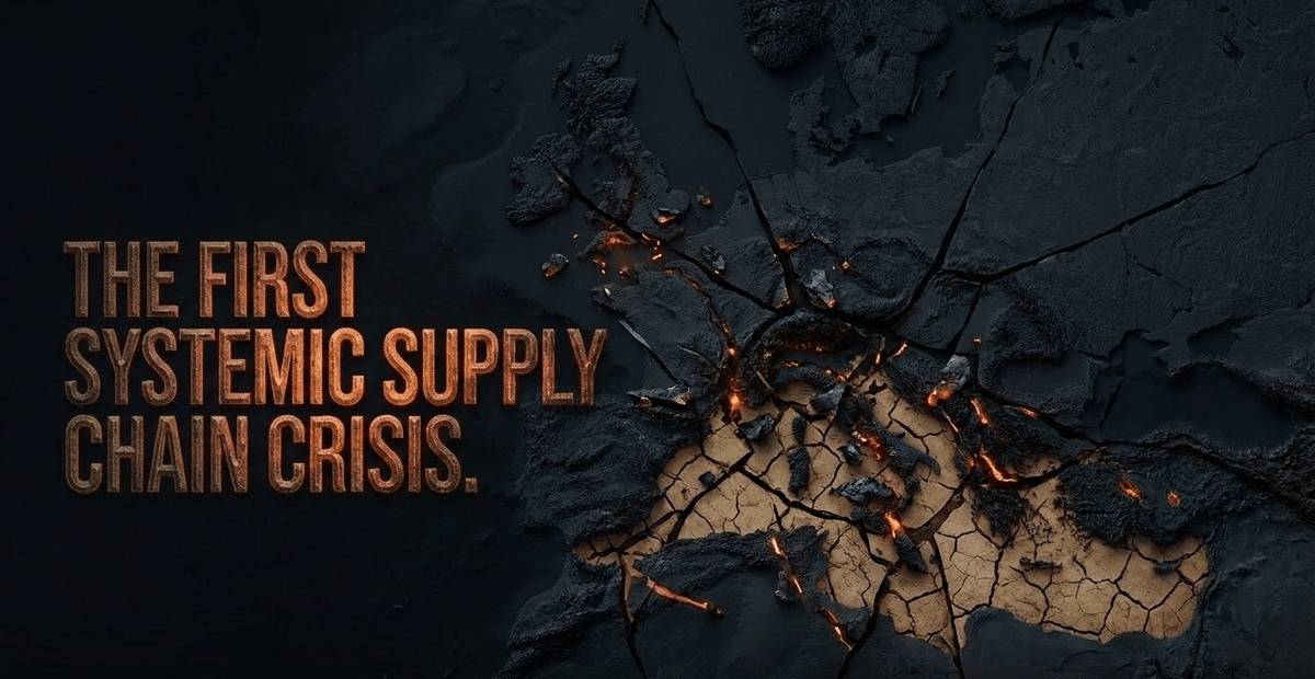 Hyper-coherent networks are fragile. Drought, war and severed trade routes caused the entire Bronze economy to stop.