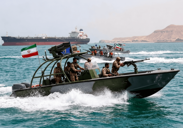 IRGC gunboats fire on tanker near Omani coast
