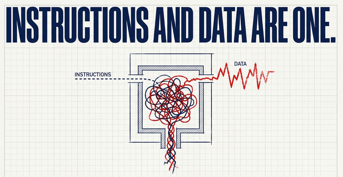 It is not a bug to be patched. Feeding commands and user data into a single transformer sequence is a core design flaw.