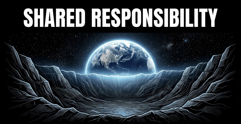 Lunar governance relies on international cooperation to ensure exploration benefits all humankind.