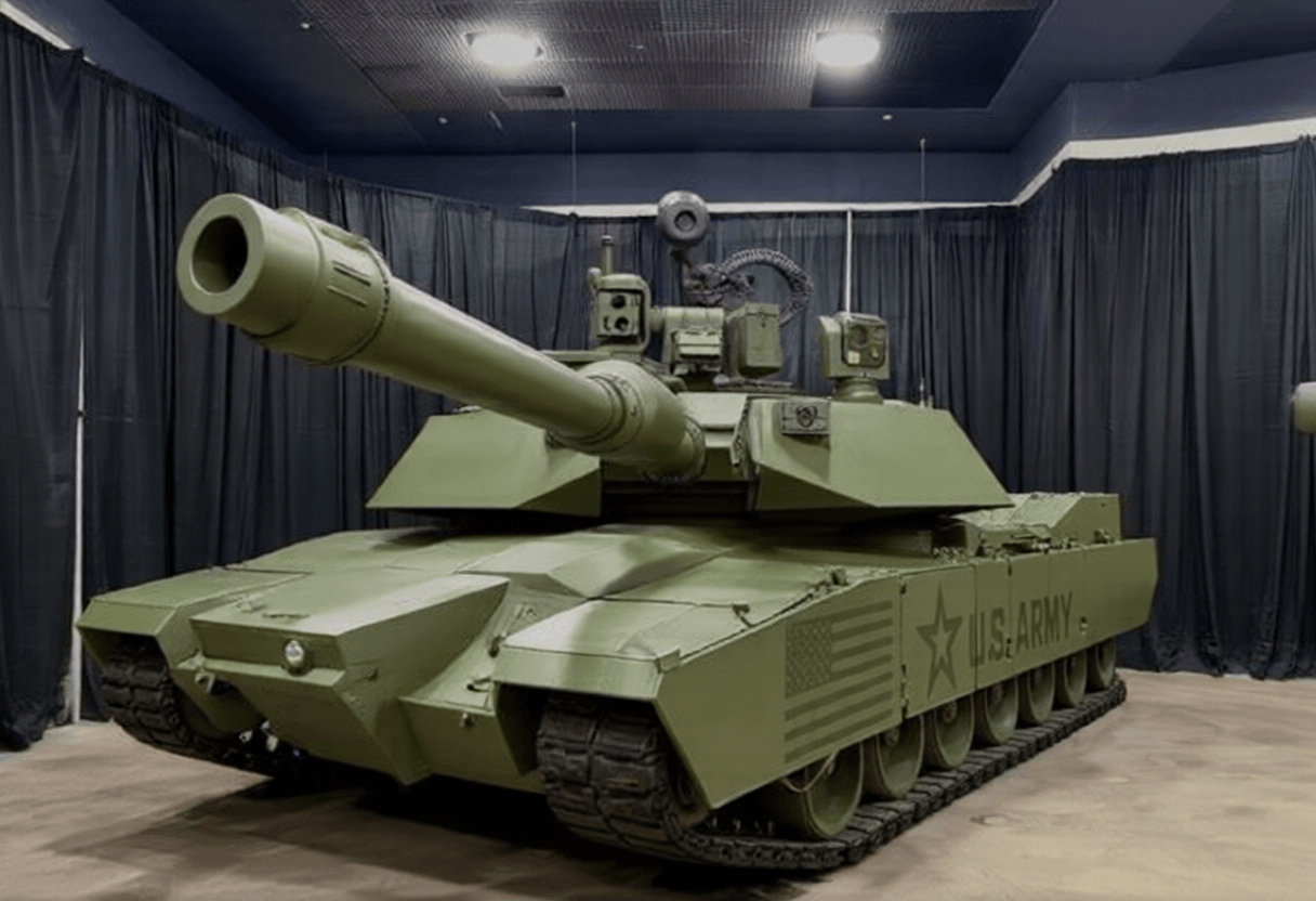 M1E3 Abrams tank prototype
