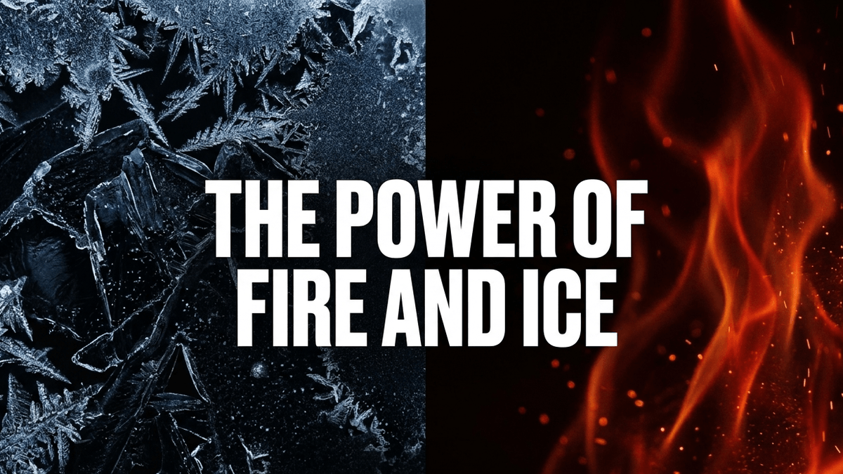 Manipulating temperature extremes forces the body to maintain homeostasis, heavily recruiting and multiplying your cellular batteries.