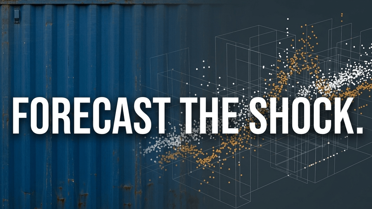 Modern alpha generation requires treating global logistics data not as operational trivia, but as fiscal destiny.