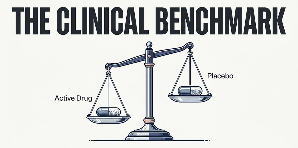 Modern clinical trials must rigorously account for the brain's baseline healing power.