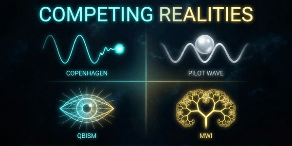 MWI distinguishes itself by committing radically to the mathematics, introducing no collapse and no observer-dependent reality.