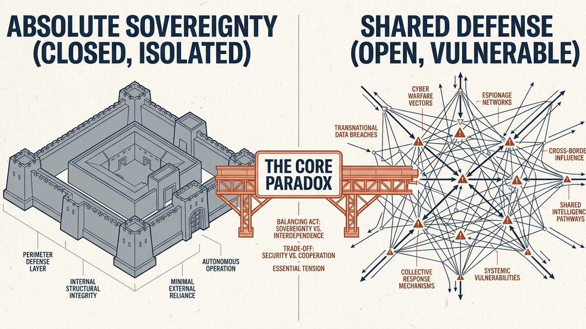 Nations must balance absolute border sovereignty with the urgent need to defend against transnational threats.