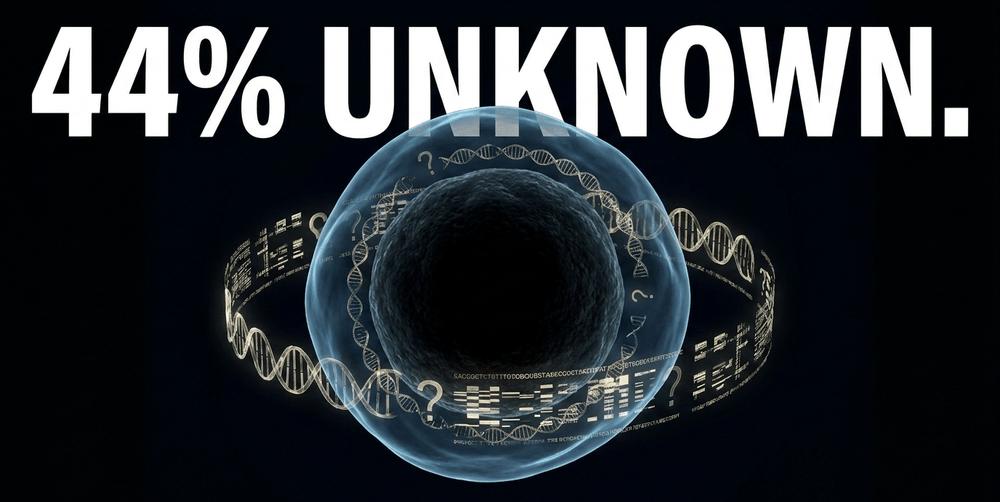 Nearly half of the heavily expressed genes during the cyst transformation are entirely novel to modern science