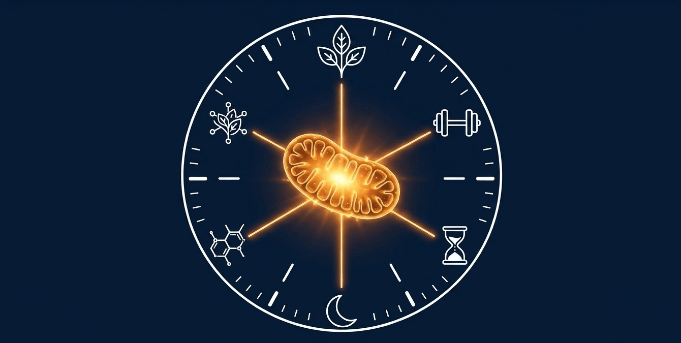 Optimizing cellular engines requires a consistent harmony of targeted exercise, antioxidant-rich nutrition, strategic fasting, essential cofactors, and restorative sleep.