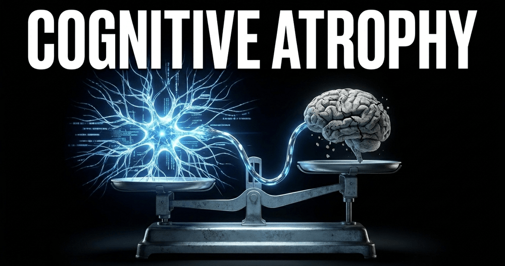 Outsourcing thought to AI systems bypasses the struggle of learning, resulting in measurable metacognitive laziness.