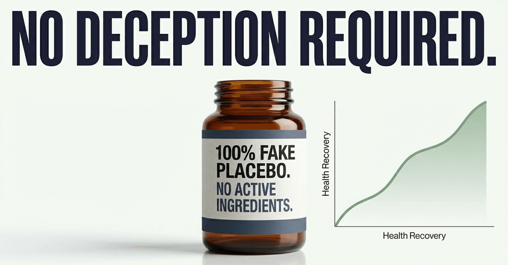 Patients experience benefits even when they know the treatment is completely inert.