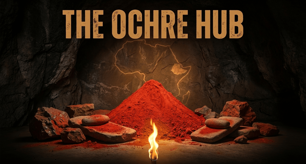 Porc-Epic Cave in Ethiopia served as an ancient processing hub, revealing a deep tradition of ochre preparation.