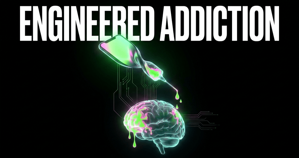 Recommendation algorithms deliberately exploit developmental vulnerabilities, training the brain to require constant novelty.