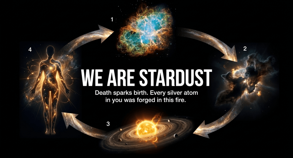 Remnants enrich interstellar clouds, triggering the birth of new star systems and providing the very atoms in our bodies.