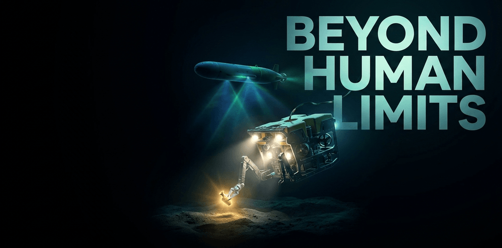 ROVs and autonomous vehicles extend archaeological reach into lethal depths, using AI to map vast areas of the seafloor.
