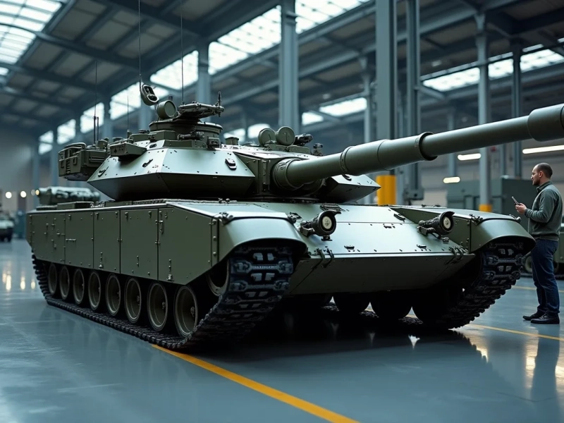 Steel skin and digital souls The modern main tank