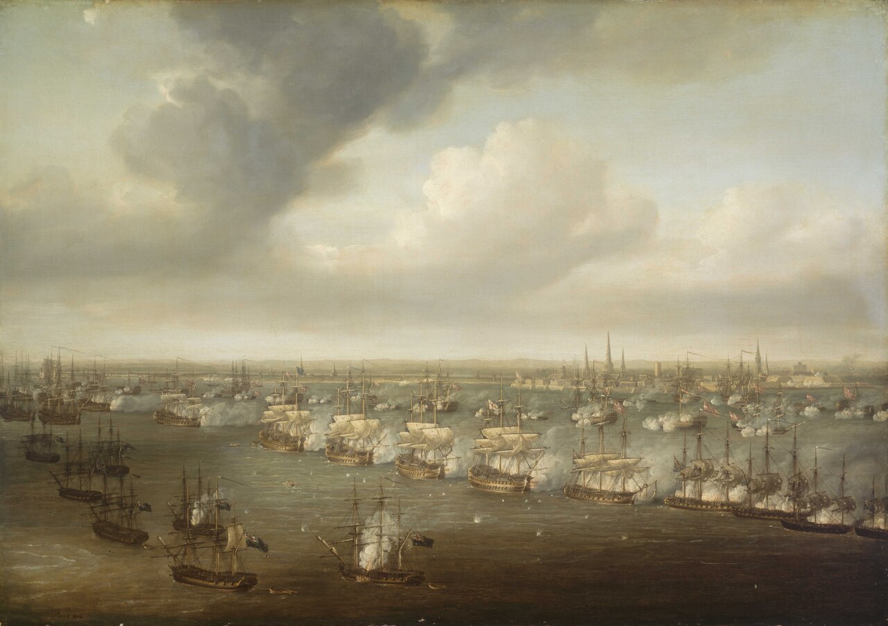 The battle of Copenhagen 2 april 1801 Nicholas Pocock
