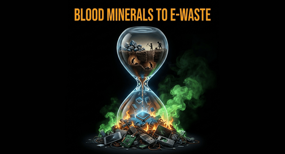 The brutally short hardware lifecycle relies on exploited child labor and generates millions of tons of toxic e-waste.